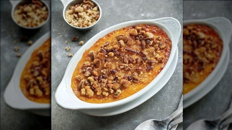 Sweet potato casserole from Ruth's Chris