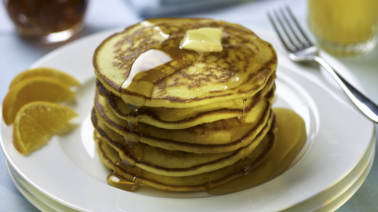 stack of pancakes