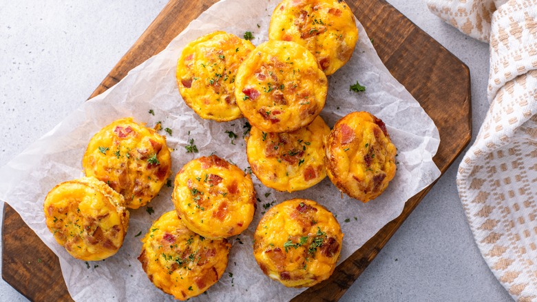 egg bites on table