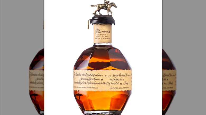 Bottle of Blanton's Single Barrel Bourbon