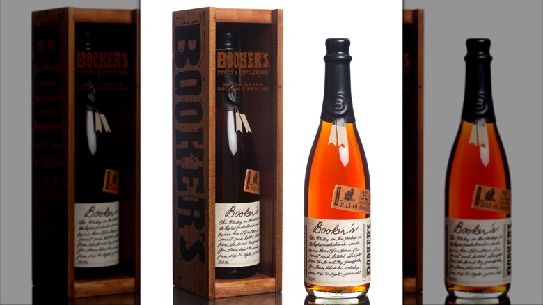 Bottle of Booker's Bourbon