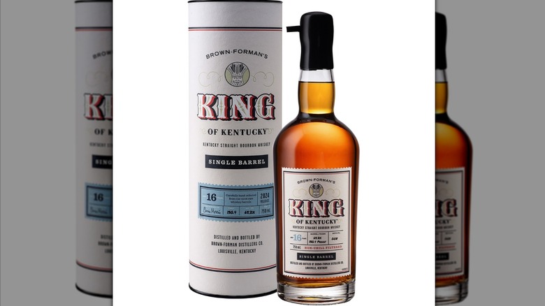 Bottle of King of Kentucky Single Barrel Bourbon