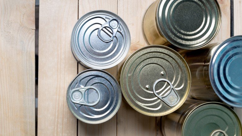 Canned and jarred foods