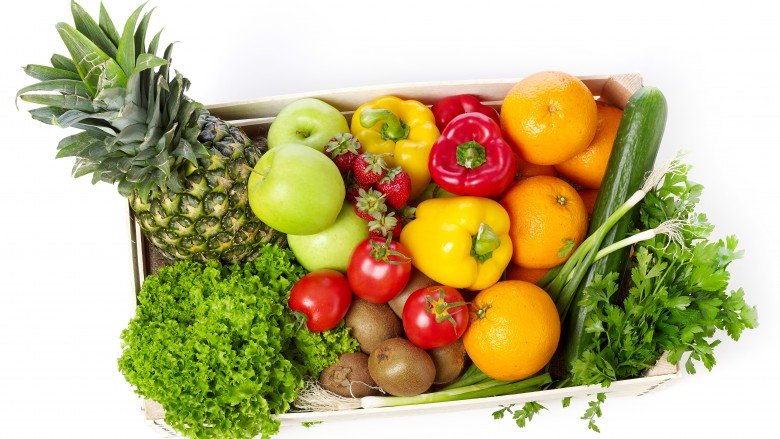 Fruits and vegetables