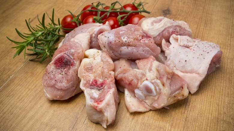 Raw poultry
