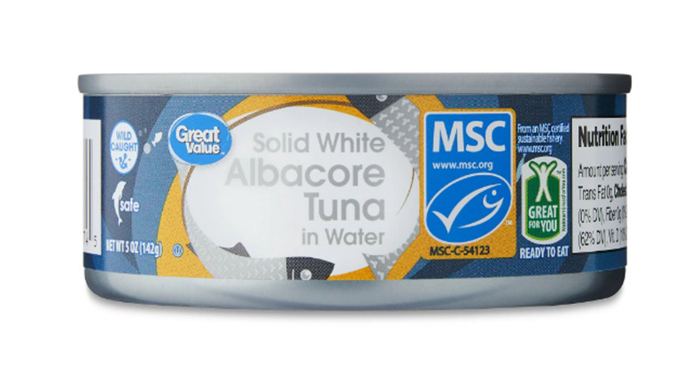 White Albacore Great Value tuna 