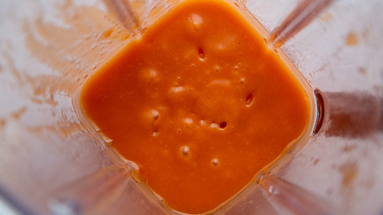 French dressing in blender