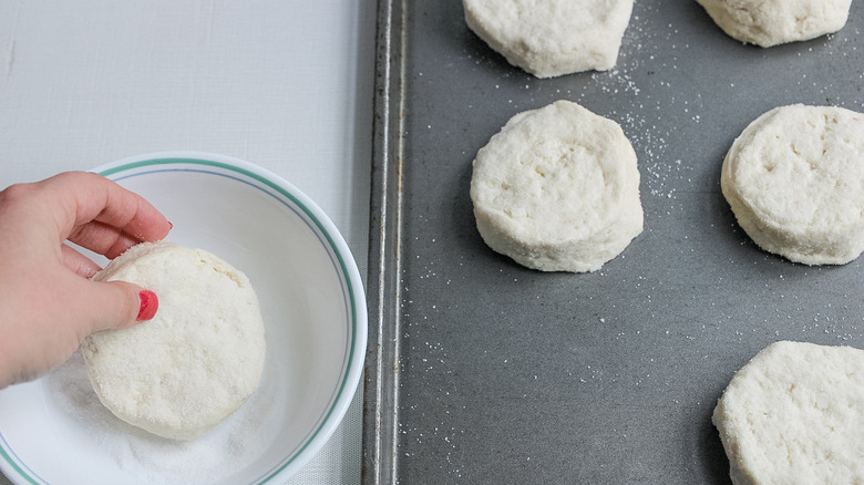 biscuits coated in sugar