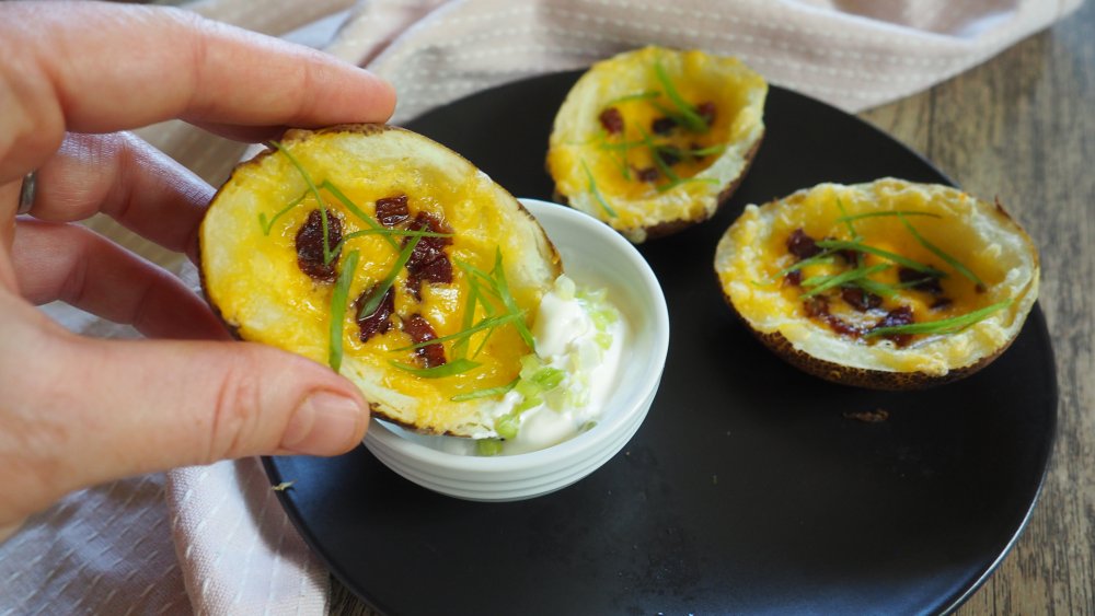 TGI Friday's stuffed potato skins copycat