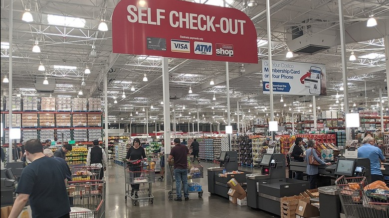 costco self check out