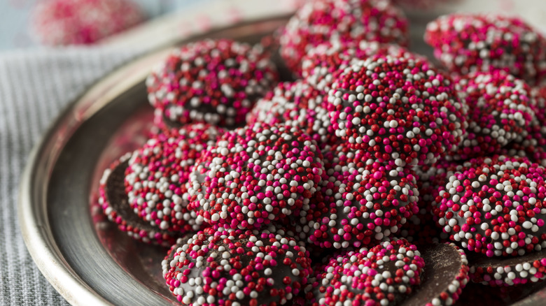 cookies with nonpareil sprinkles