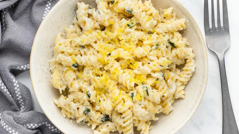 Creamy Lemon Ricotta Pasta   