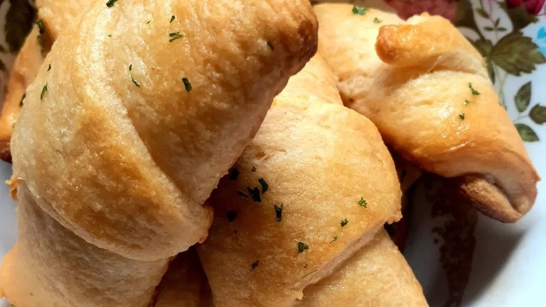 crescent roll sandwiches