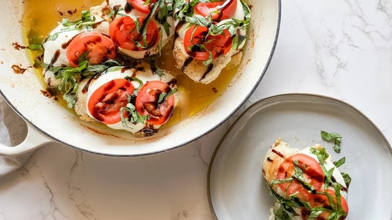 Caprese chicken