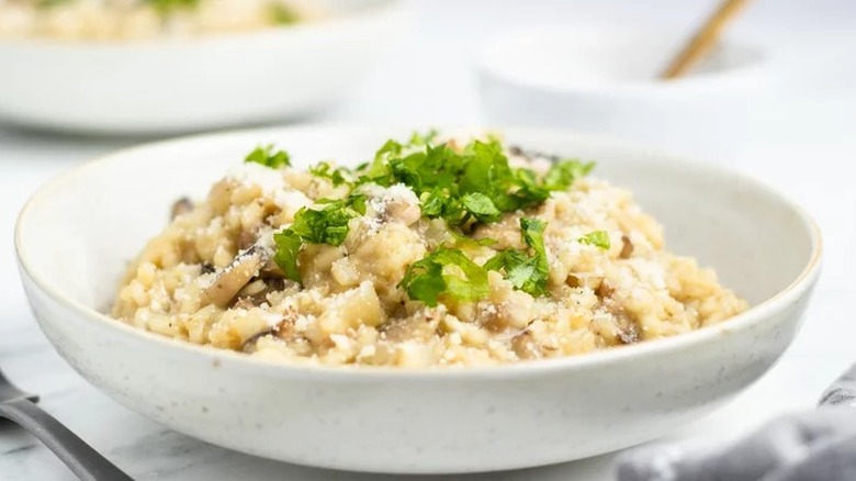 Creamy Mushroom Risotto