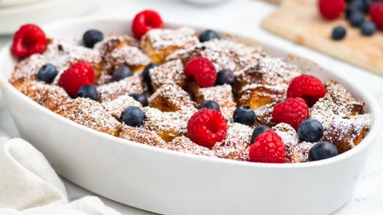 French toast casserole