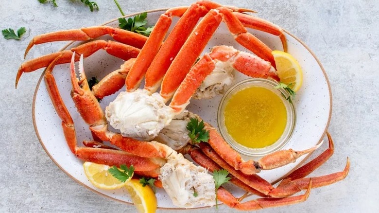 Snow crab legs