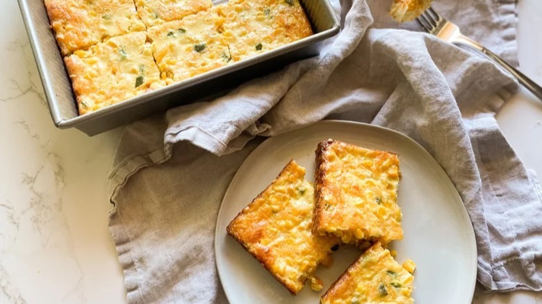 Creamy Cornbread Casserole