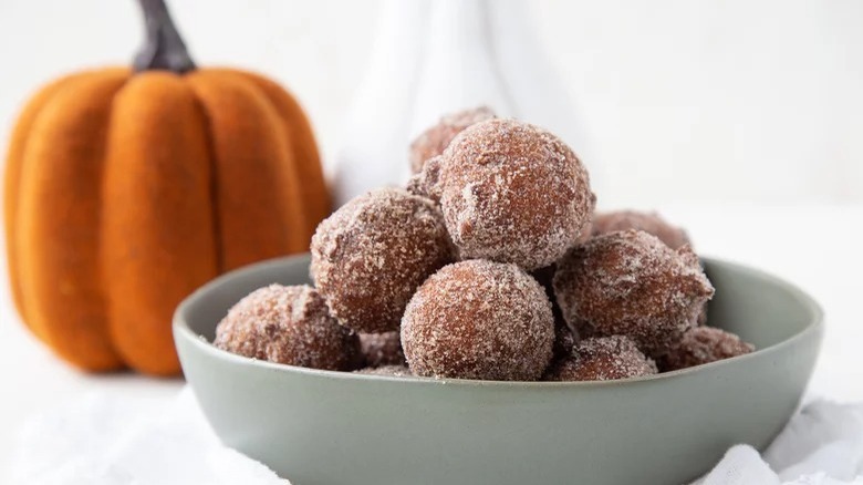 Fried Pumpkin Donut Holes