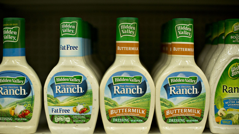 Hidden Valley ranch dressing bottles