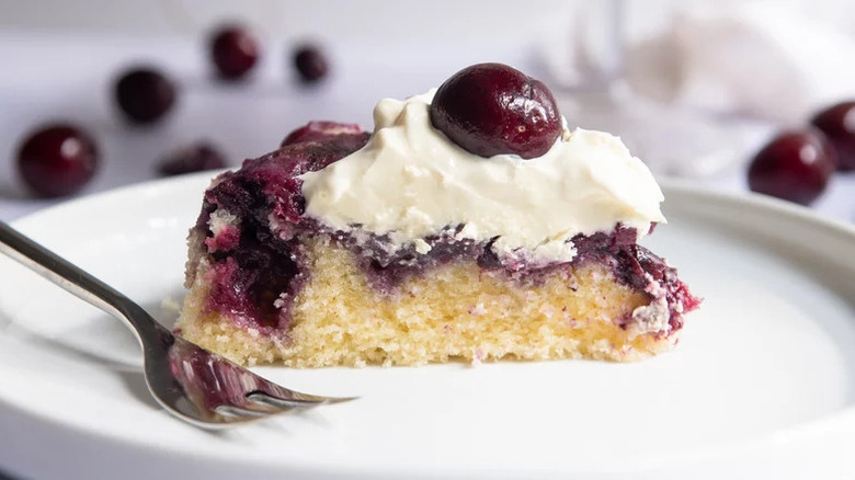 cherry upside-down cake