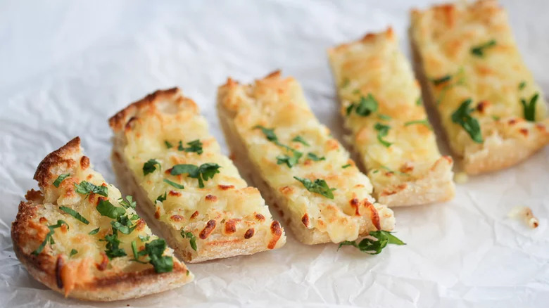 Cheesy Ciabatta Garlic Bread