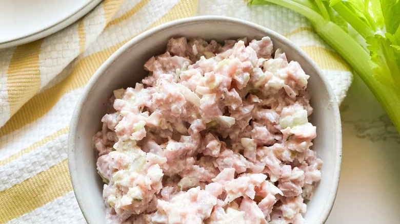 Quick Deviled Ham Salad