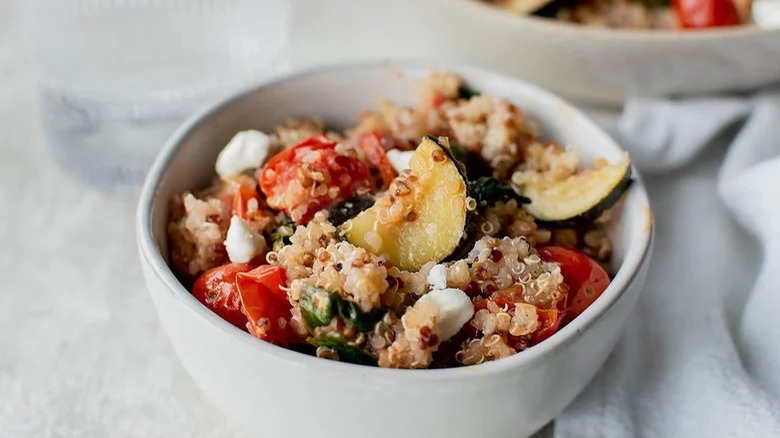 Quinoa Zucchini Salad