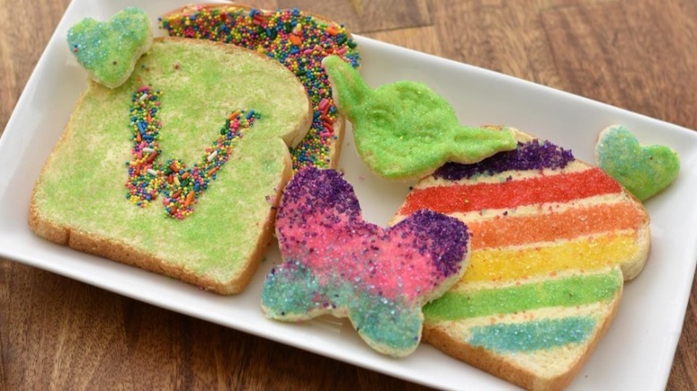 plate of fairy breads