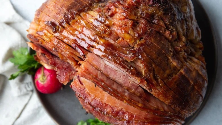 spiral ham with honey glaze