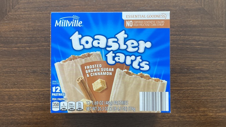 A box of Millville Toaster Tarts are shown.