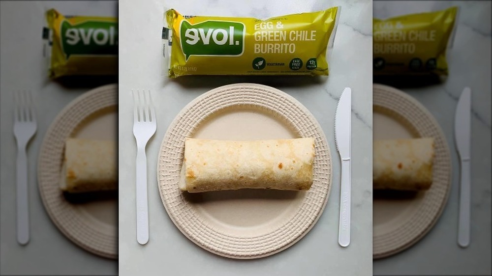 Evol Egg & Green Chile Burrito