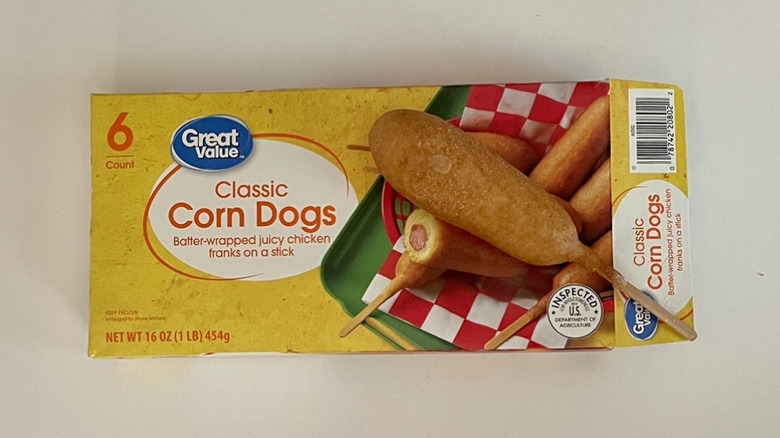 Great value corn dog box