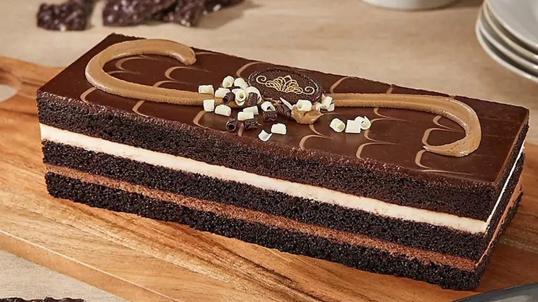 Sam's Club chocolate tuxedo bar cake