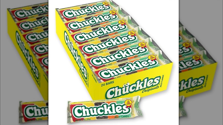 Box of Chuckles candy