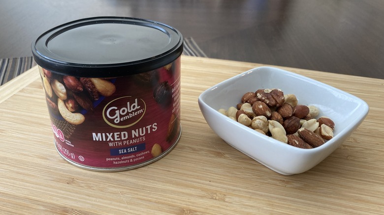 can of Gold Emblem Mixed Nuts