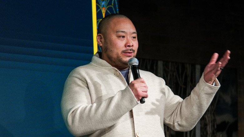 David Chang speaking