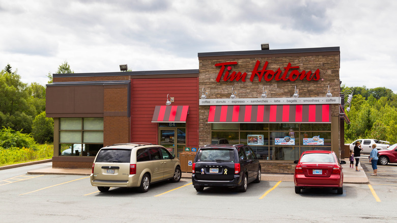 Tim Hortons storefront