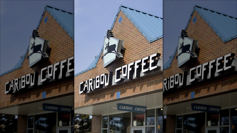 Caribou Coffee storefront