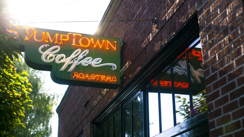 Stumptown Coffee Roasters sign