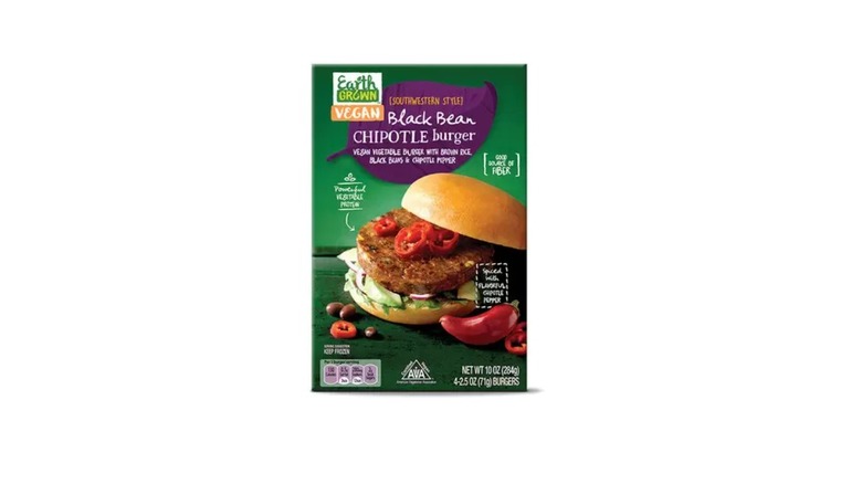 box of black bean burgers