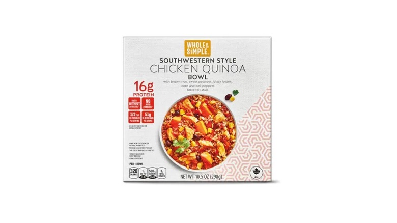 Aldi chicken and quinoa meal