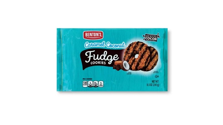 package of caramel coconut fudge cookies