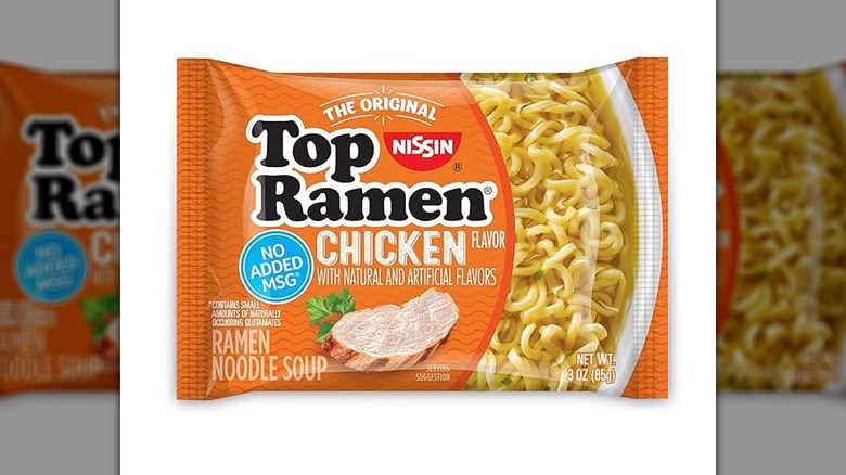 nissin top ramen chicken pack