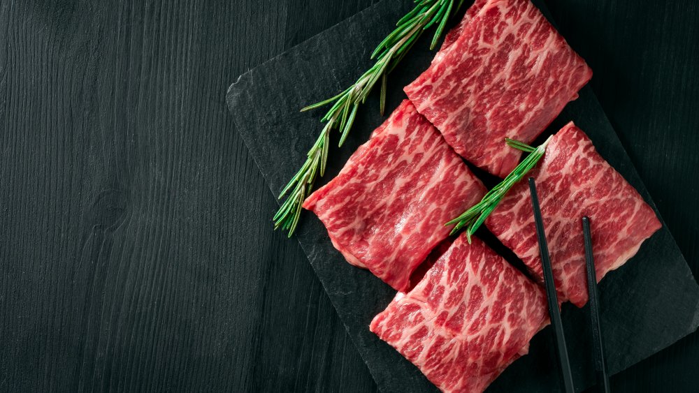 Wagyu from a steakhouse