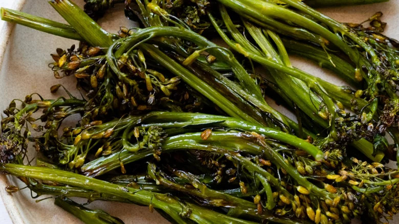 Roasted broccolini