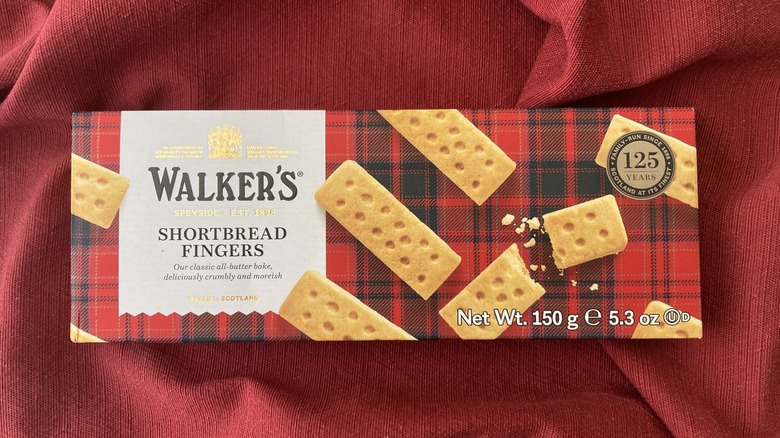 box of Walkers Shortbread Fingers