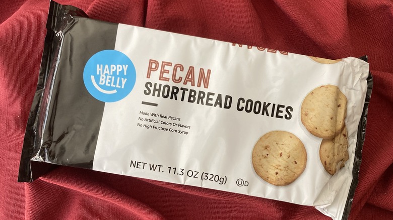 Happy Belly Pecan Shortbread Cookies