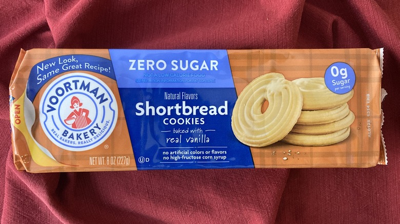 Voortman Zero Sugar Shortbread Cookies