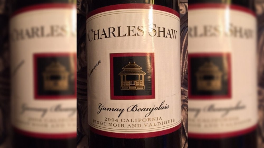 Charles Shaw Gamay Beaujolais Nouveau from Trader Joe's